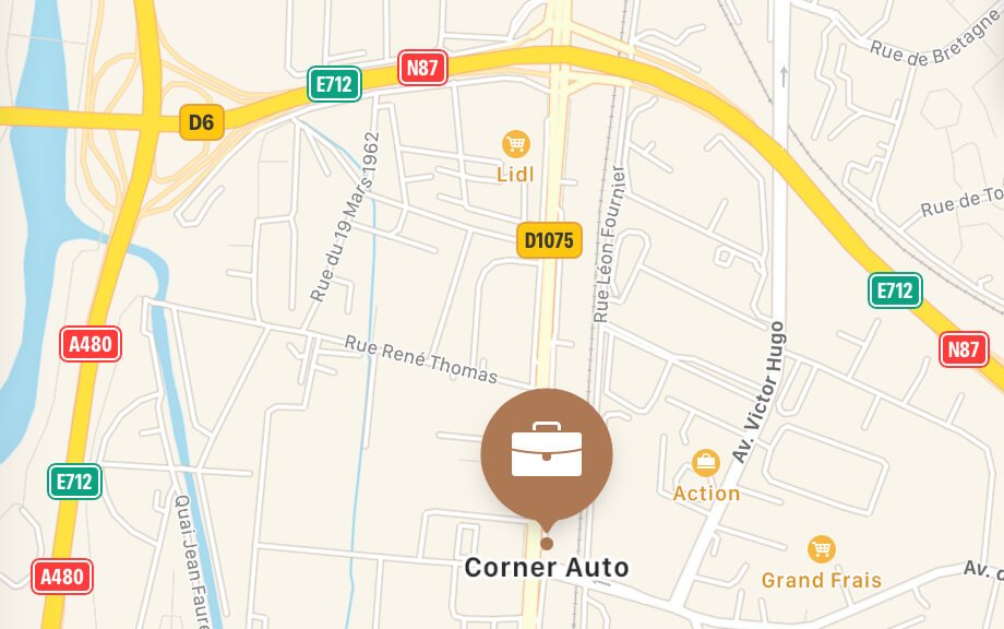 Localisation de votre service de carte grise en ligne près de Grenoble